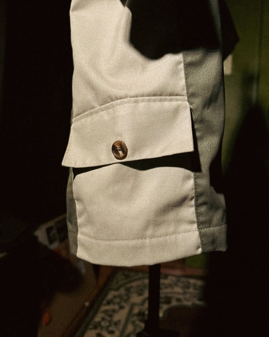 BRITISH GREY UTLITY SHIRT