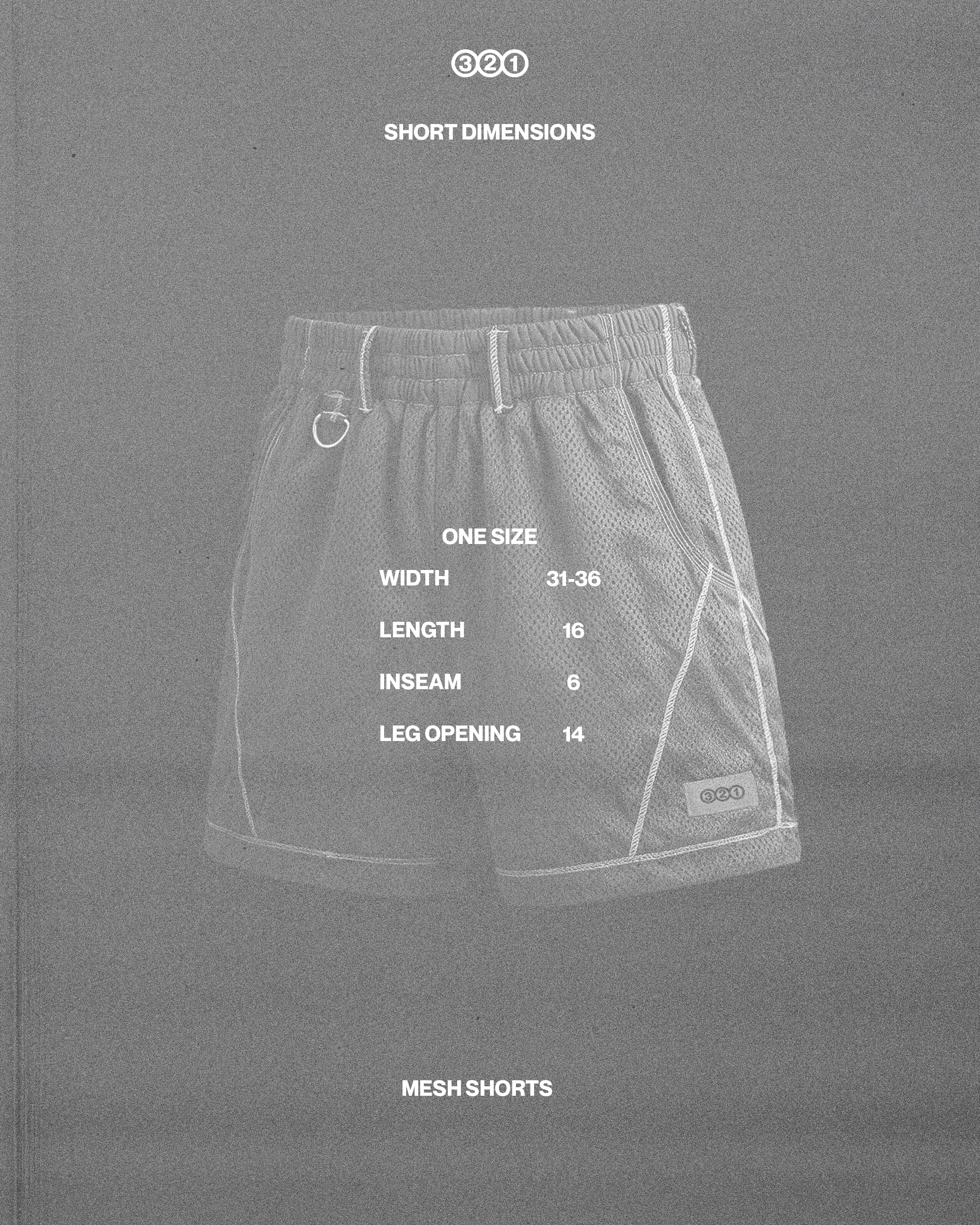 GREEN GRASS MESH SHORTS