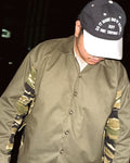 FATIGUE GREEN & CAMO CHORE JACKET