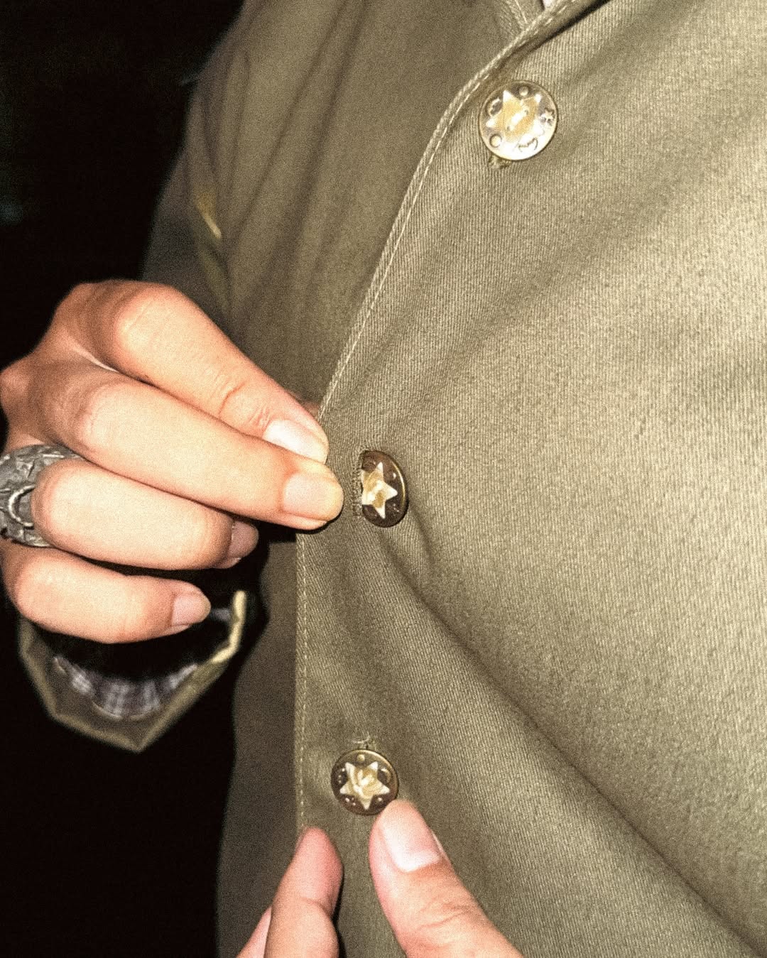 FATIGUE GREEN & CAMO CHORE JACKET