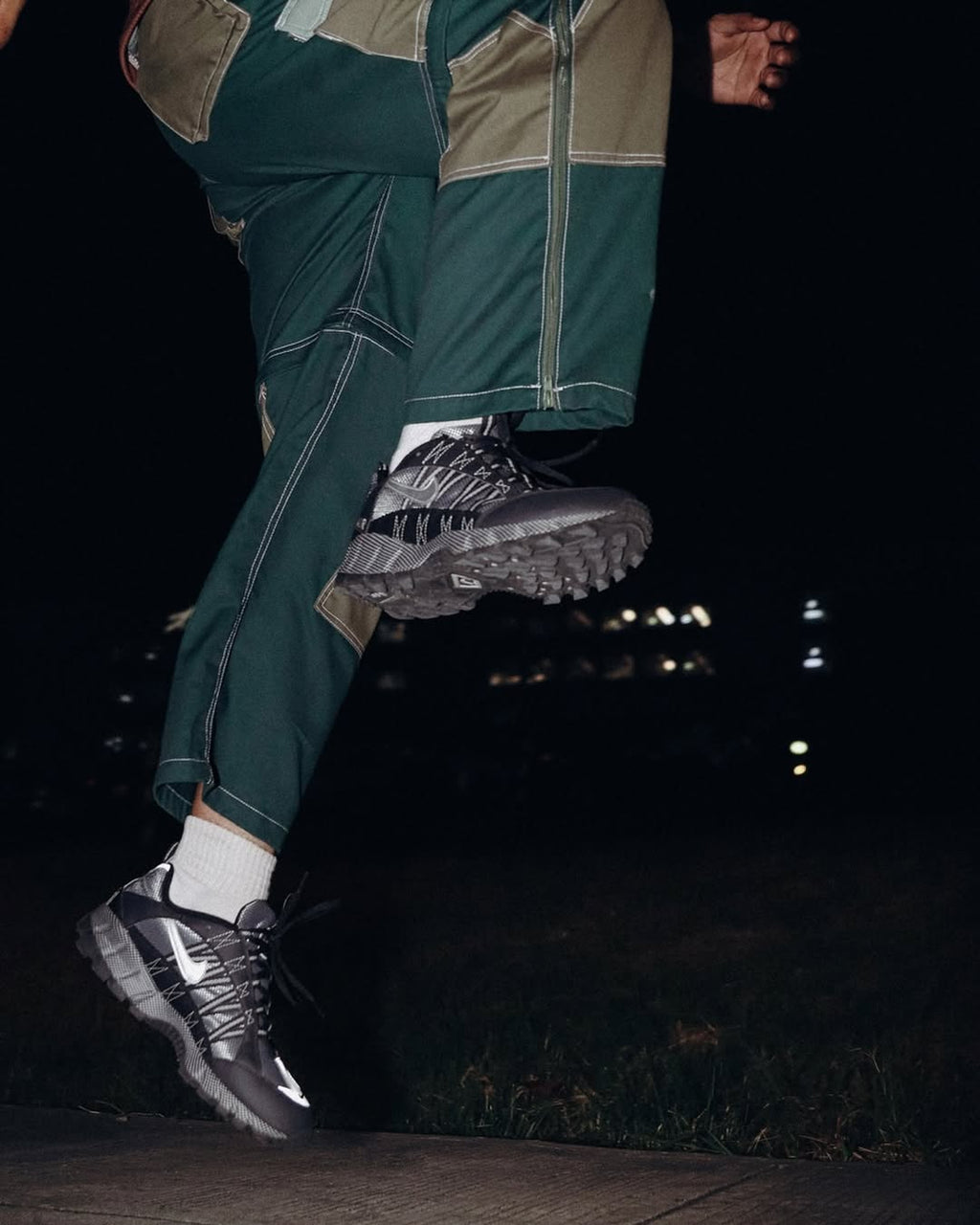 HUNT AND HARVEST GREEN TRI-TONE PANTS