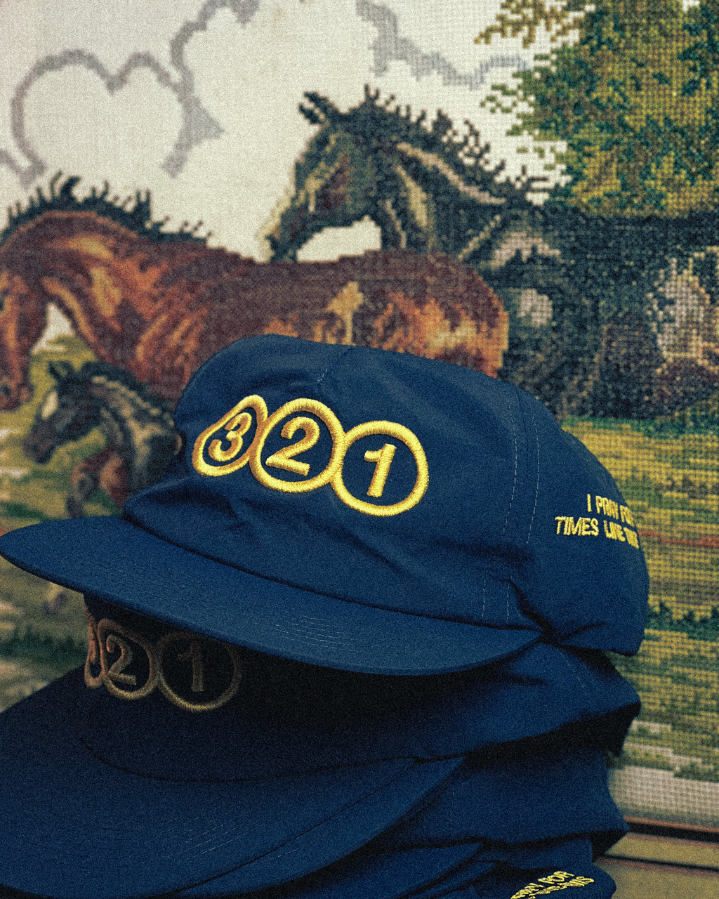 I PRAY FOR TIMES LIKE THIS BLUE CAP