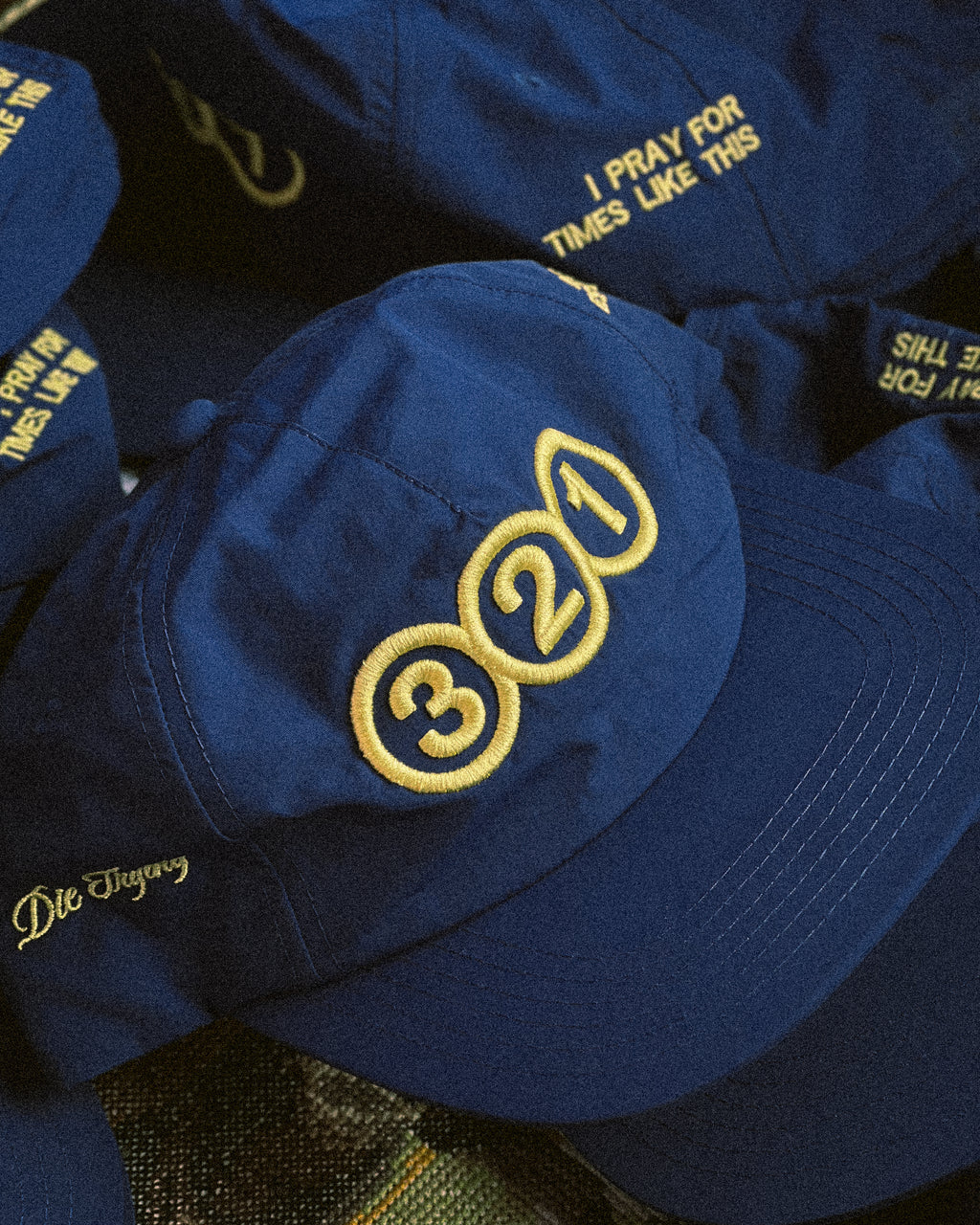 I PRAY FOR TIMES LIKE THIS BLUE CAP