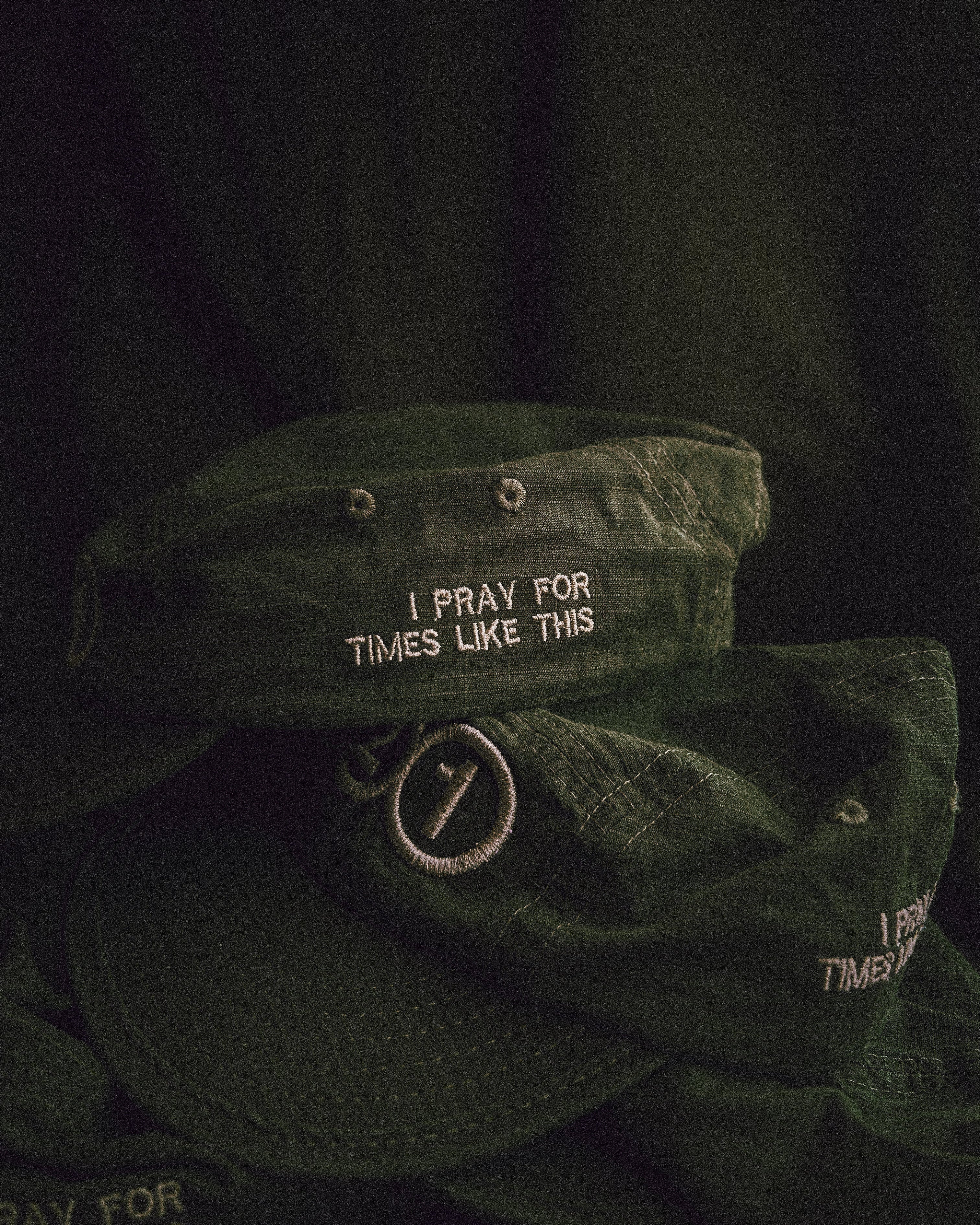 I PRAY FOR TIMES LIKE THIS GREEN CAP