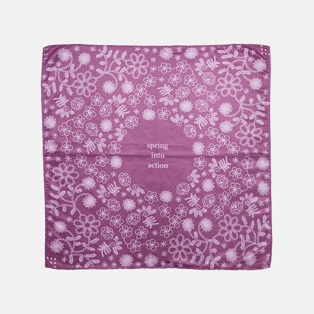 SPRING INTO ACTION SCARF