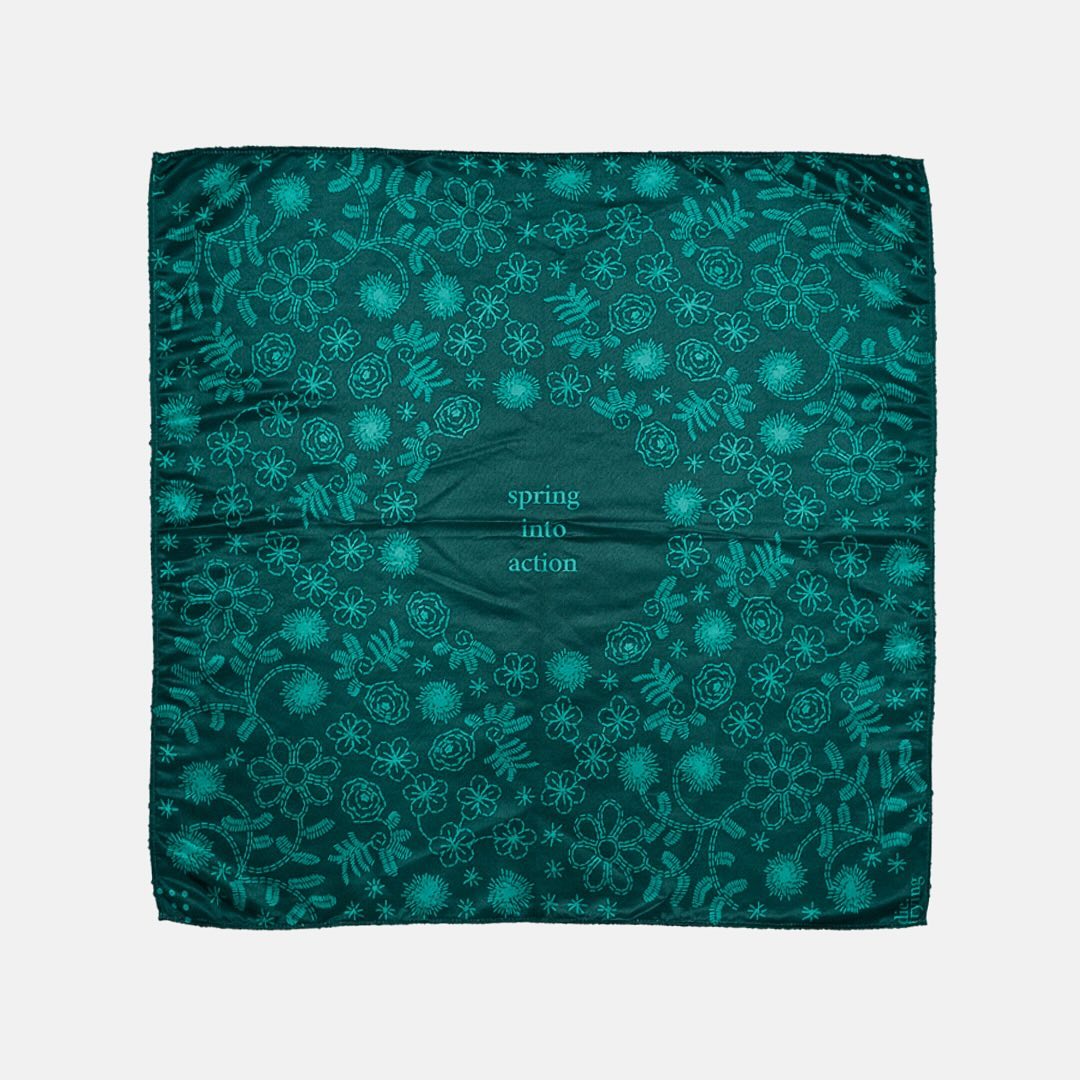 SPRING INTO ACTION SCARF